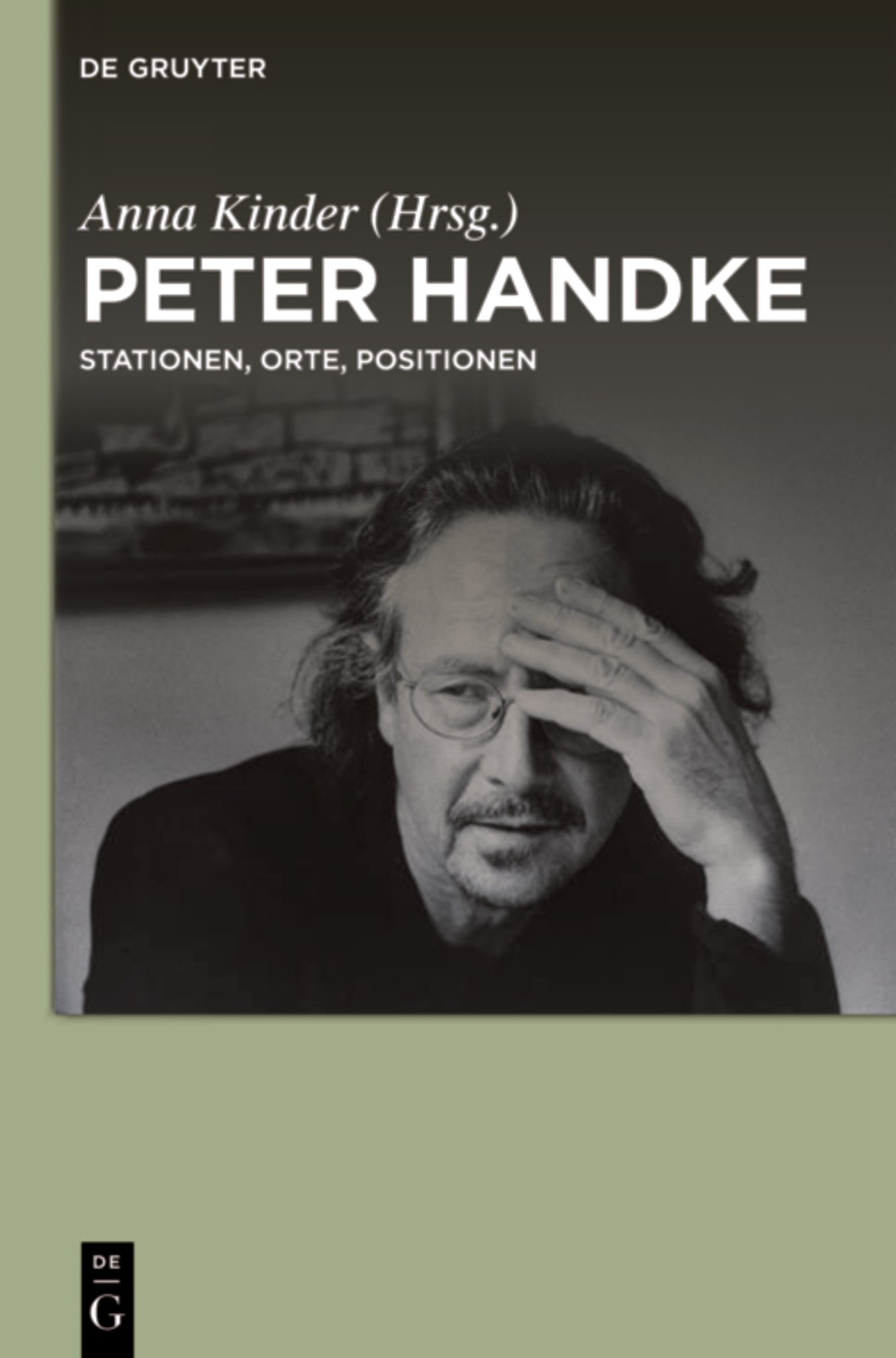 Cover image for Peter Handke ISBN 9783110553574